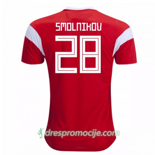 Rusija Dres Smolnikov 28 Domaći Svjetsko prvenstvo 2018 Rusija Dres Smolnikov 28 Domaći Svjetsko prvenstvo 2018